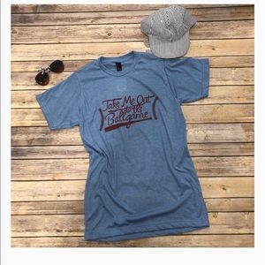 Take me out to the back game baseball T-shirt